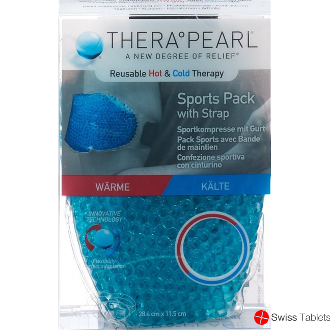 THERA PEARL heat or cold therapy Sportkompresse with belt