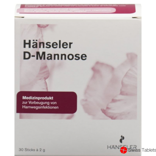 Hanseler D-Mannose 30 sticks 2 g buy online