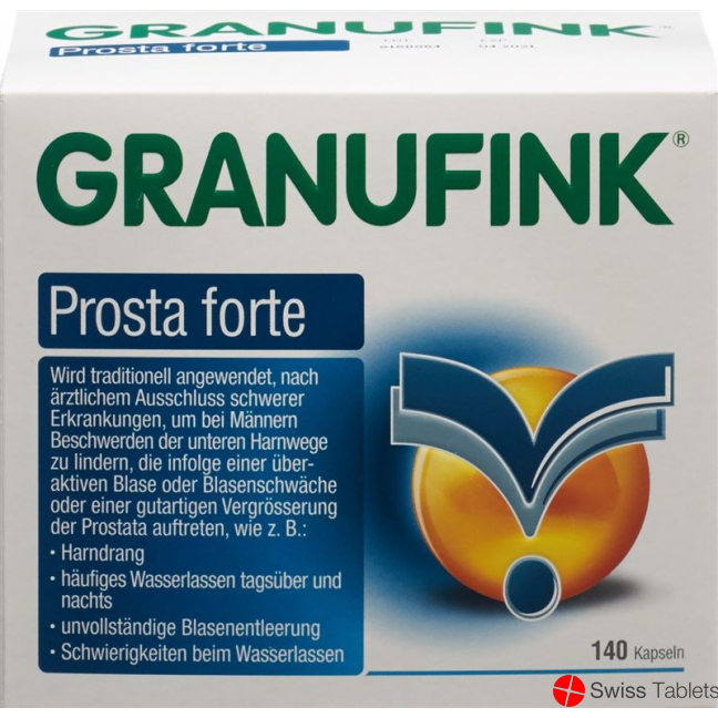 Granufink Prosta forte Kaps 140 pcs