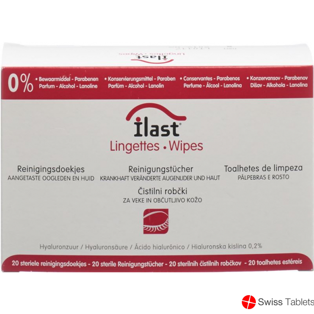 ilast cleaning wipes 20 pcs