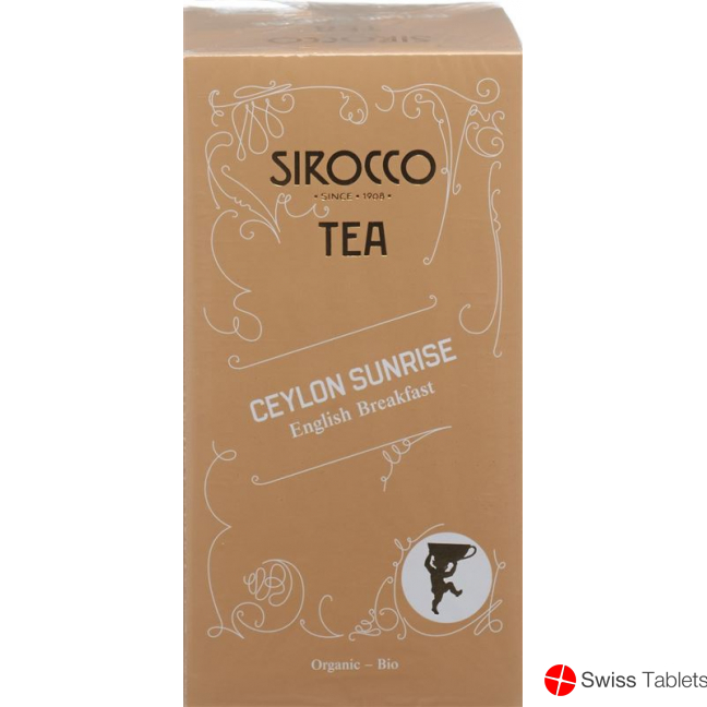 Sirocco Ceylon tea bags Sunrise 20 pcs