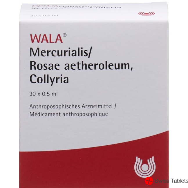 Wala Mercurialis / Rosae aetheroleum Gd Opht 30 Monodos 0.5 ml Wala Mercurialis / Rosae aetheroleum Gd Opht 30 Monodos 0.5 ml