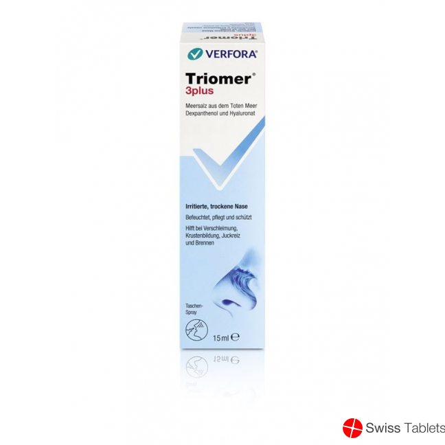 Triomer 3plus nasal spray 15 ml