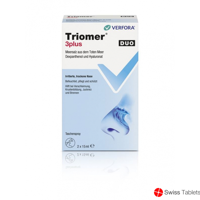 Triomer 3 Plus By Nasmer Nasenspray Duo 2x 15ml buy online