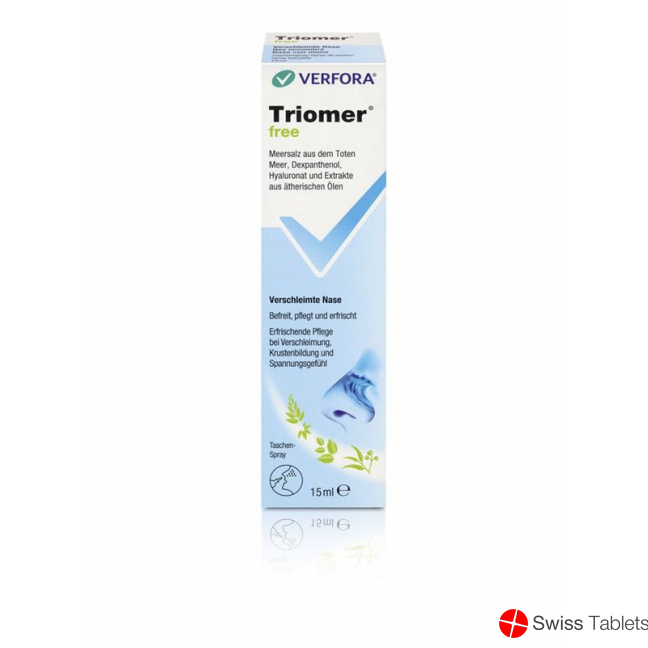 Triomer free nasal spray 15 ml