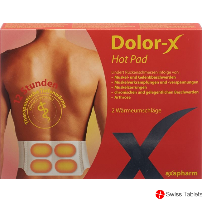 Dolor-X Hot Pad heat envelopes 2 pcs