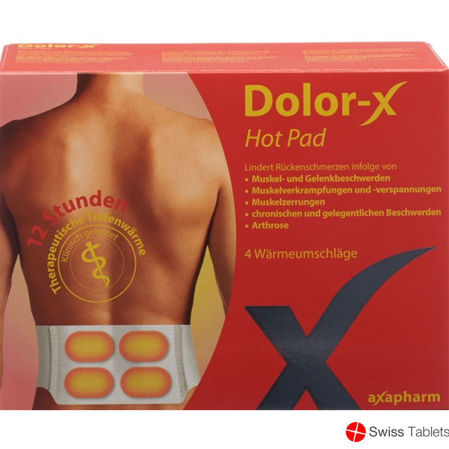 Dolor-X Hot Pad heat envelopes 4 pcs