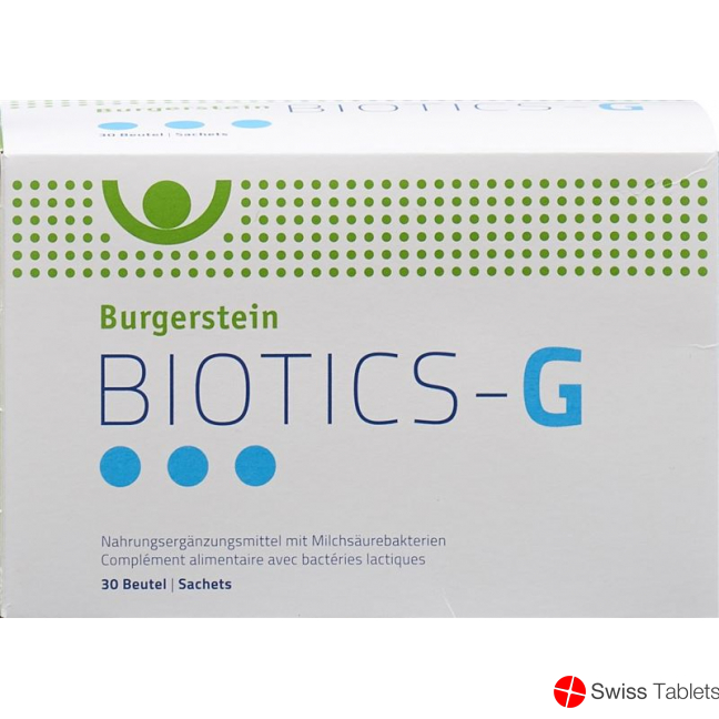 Burgerstein Biotics-G Plv Btl 30 pieces buy online