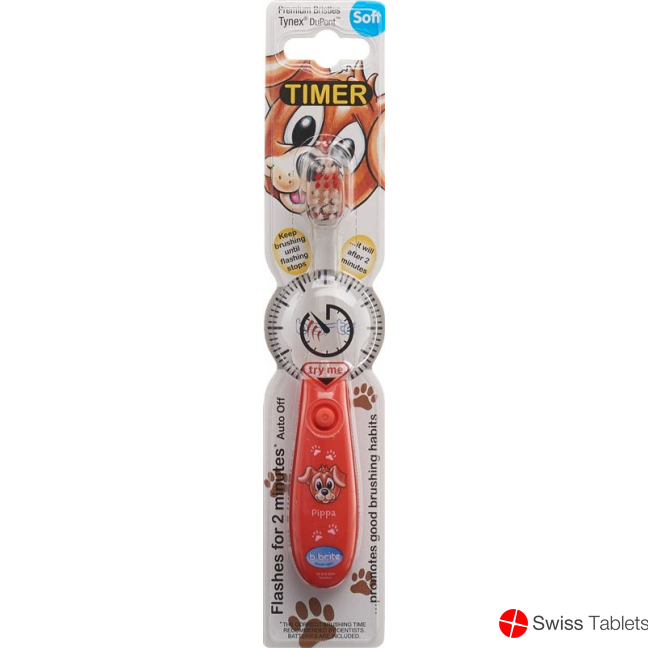 b-brite flashing kids toothbrush Club Cutie