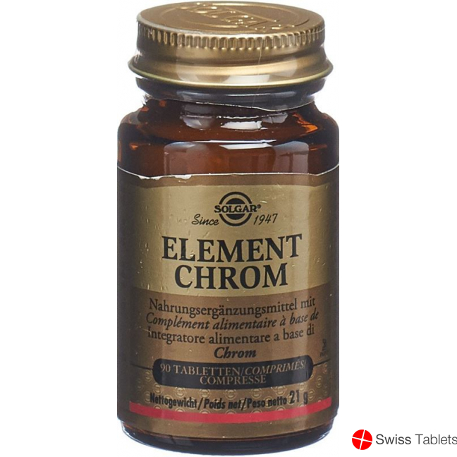 Solgar Element Chrom Tabletten Flasche 90 Stück buy online