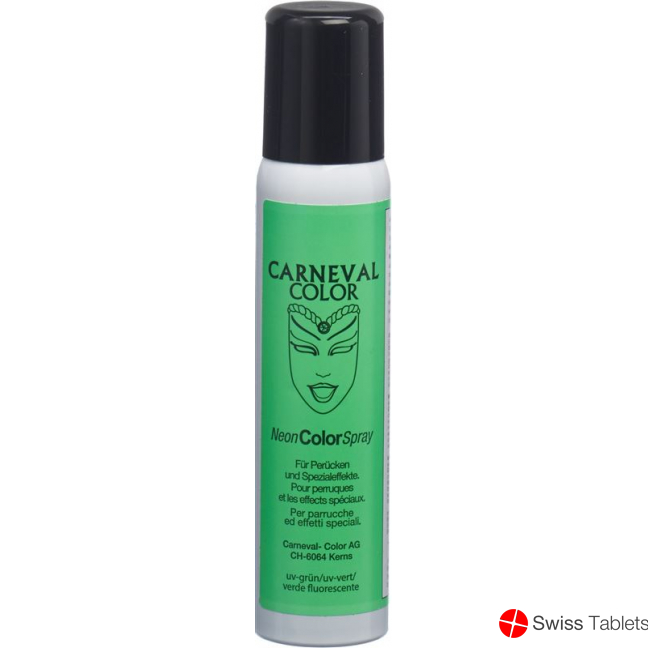 Carneval Color Neon Color Spray Leuchtgrün 100ml buy online