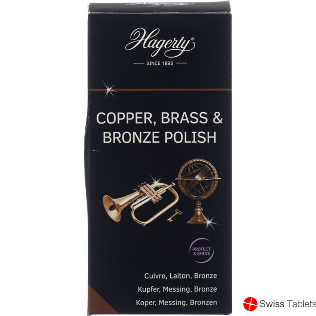 Hagerty Copper Brass Bronze Polish Bottle 250 ml buy online