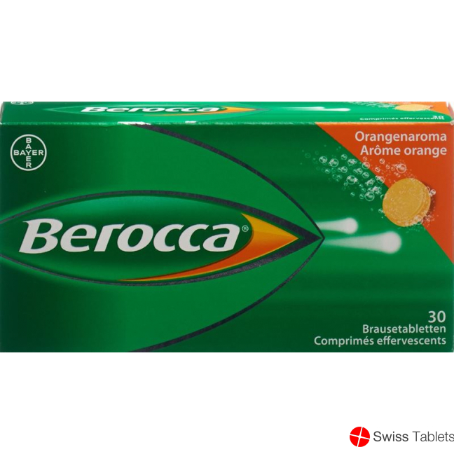 Berocca Brausetabl orange flavor 30 pcs