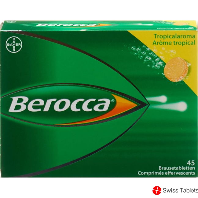 Berocca Brausetabl Tropical aroma 45 pcs