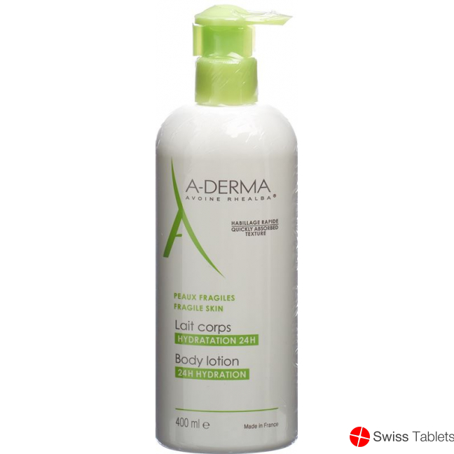 A-DERMA Moisturizing Body Lotion 400 ml