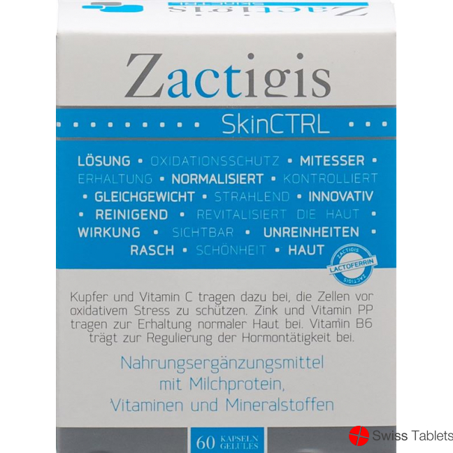 Zactigis SkinCTRL Kapseln 60 Stück buy online