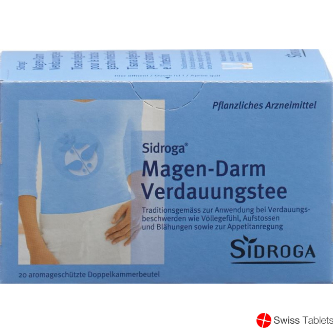 Sidroga gastrointestinal Verdauungstee 20 Btl 1.5 g