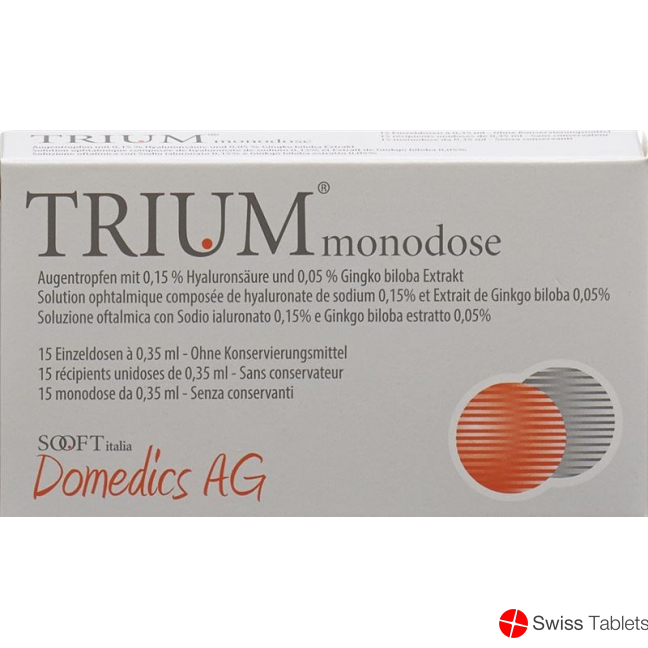 TRIUM Gd Opht 15 Monodos 0.35ml