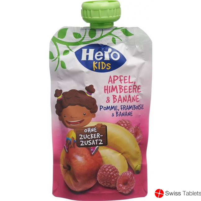 Hero Kids Smoothie apple raspberry banana Btl 120 g