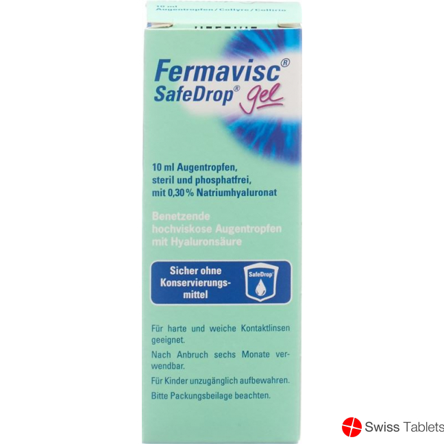Fermavisc Safedrop Augengel 0.3% Tropfflasche 10ml buy online