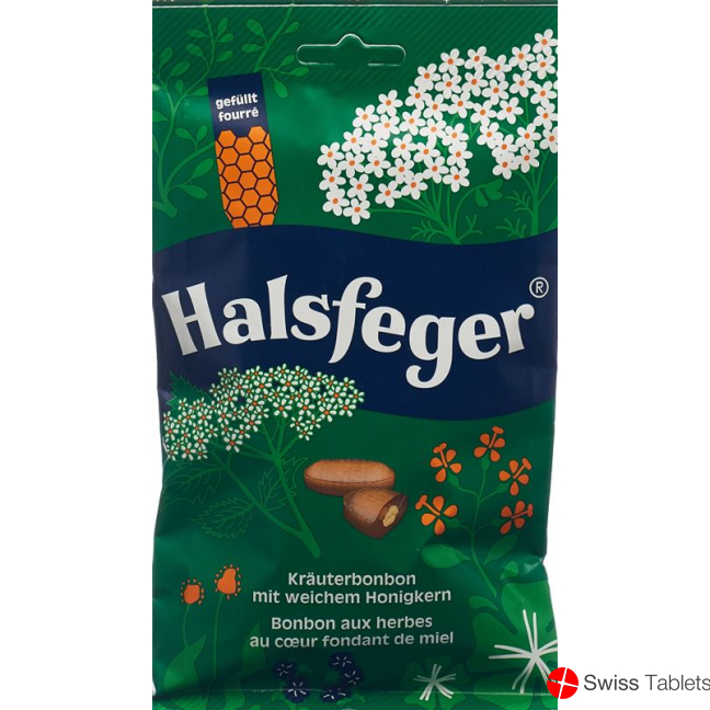 Halsfeger Kräuterbonbon Beutel 90g buy online