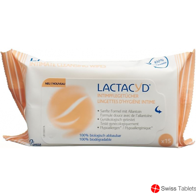 Lactacyd Intimpflegetücher 15 Stück buy online