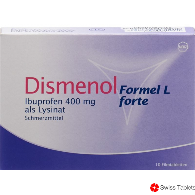 Dismenol Formel L Forte Filmtabletten 400mg 10 Stück buy online