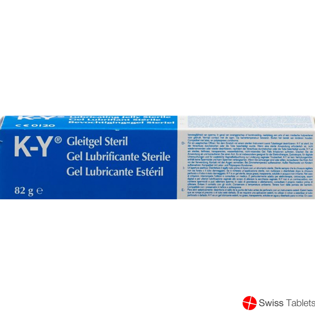 K Y Gelee Gleitmittel Medical Steril Tube 82g buy online