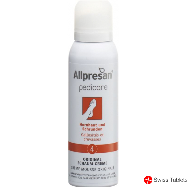 Allpresan Fuss Spezial 4 Fuss Schaum-Creme Hornhaut & Schrunden 125ml buy online