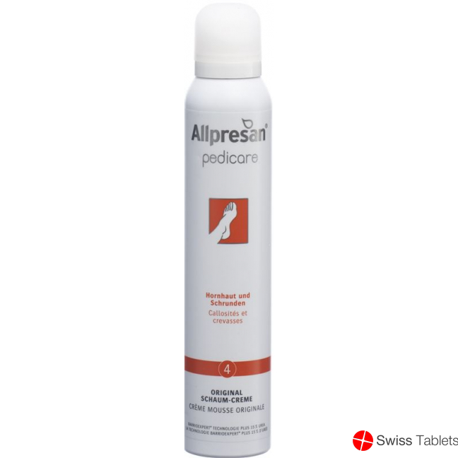 Allpresan Fuss Spezial 4 Schaum-Creme Hornhaut und Schrunden 200ml buy online