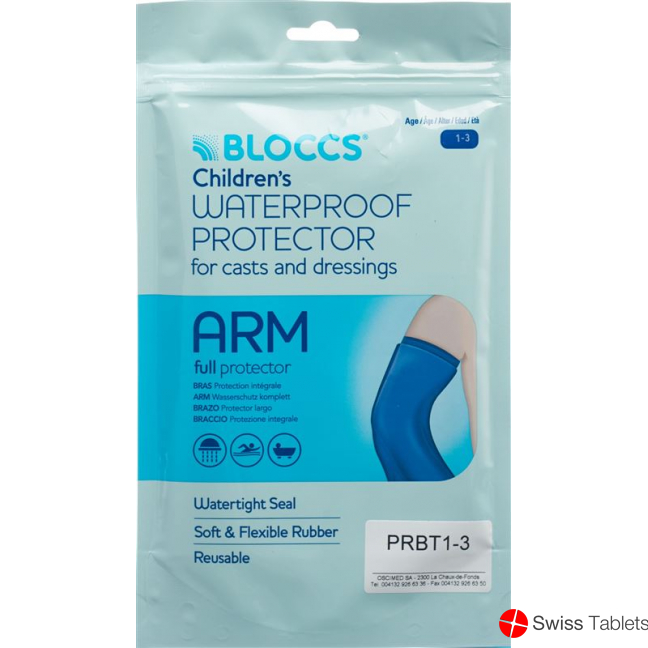 Bloccs Bad Dusch Wasserschutz Arm 17-28/43cm Kind buy online