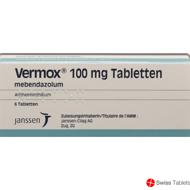 Vermox 100mg 6 Tabletten buy online