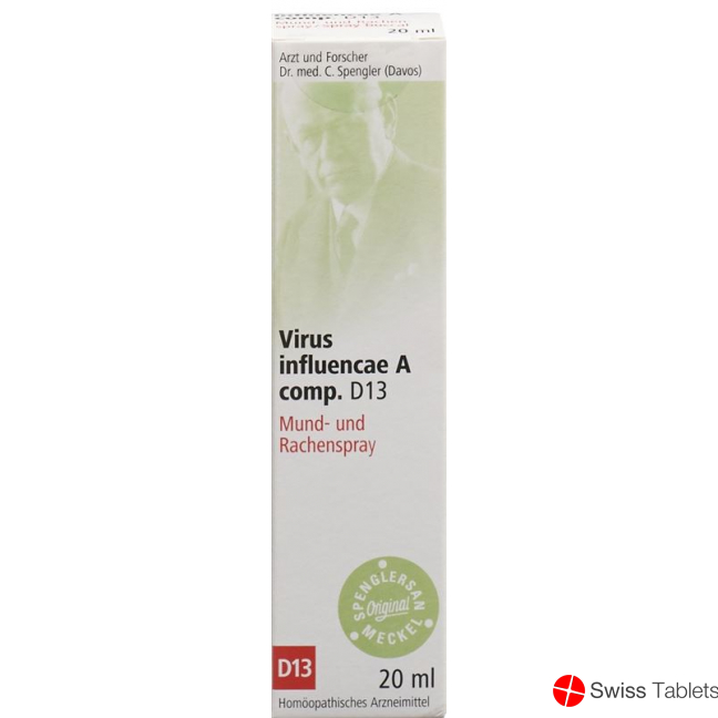 Spenglersan Virus Infl A Comp D 13 Rachenspr 20ml buy online