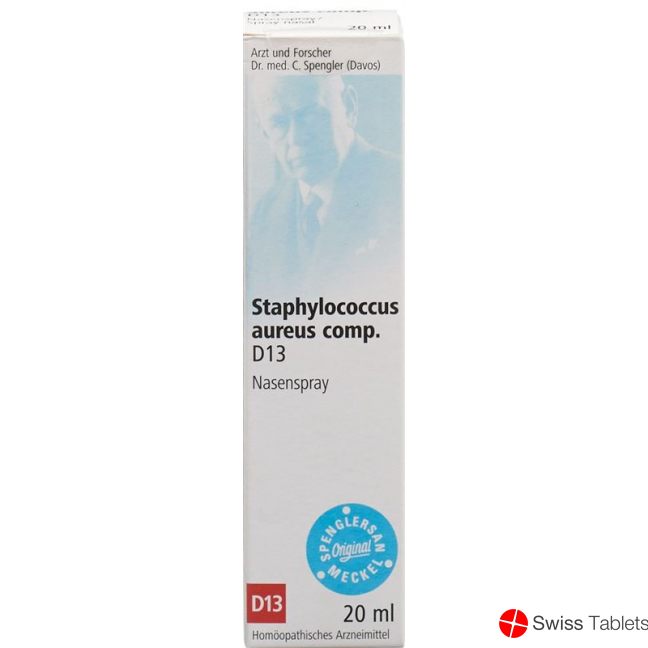 Spenglersan Staphyloc Aureus D 13 Nasenspr 20ml buy online