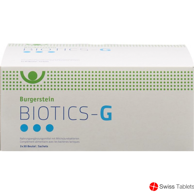 Burgerstein Biotics-G Plv 3 x 30 pieces buy online