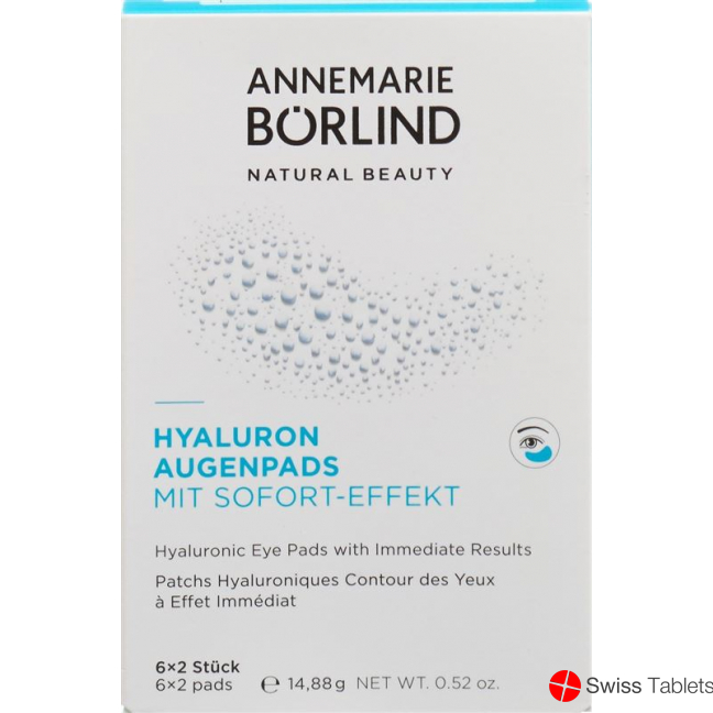 Boerlind Hyaluron Augenpads mit Sofort-Effekt 6 Stück buy online