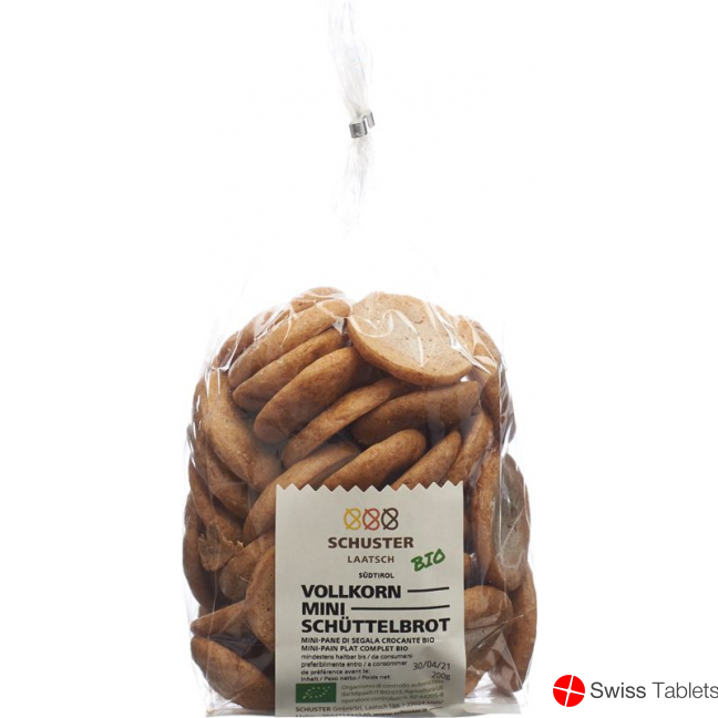 Schuster Schuettelbrot Mini Vollkorn Bio 200g buy online