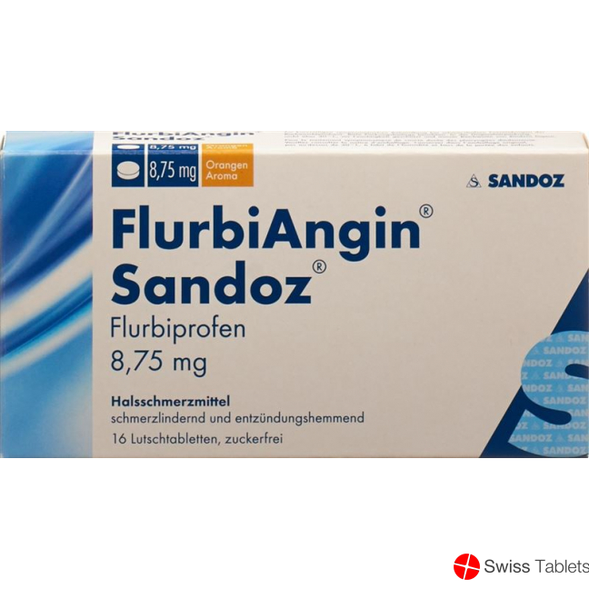 Flurbiangin Sandoz Lutschtabletten 8.75mg 16 Stück buy online