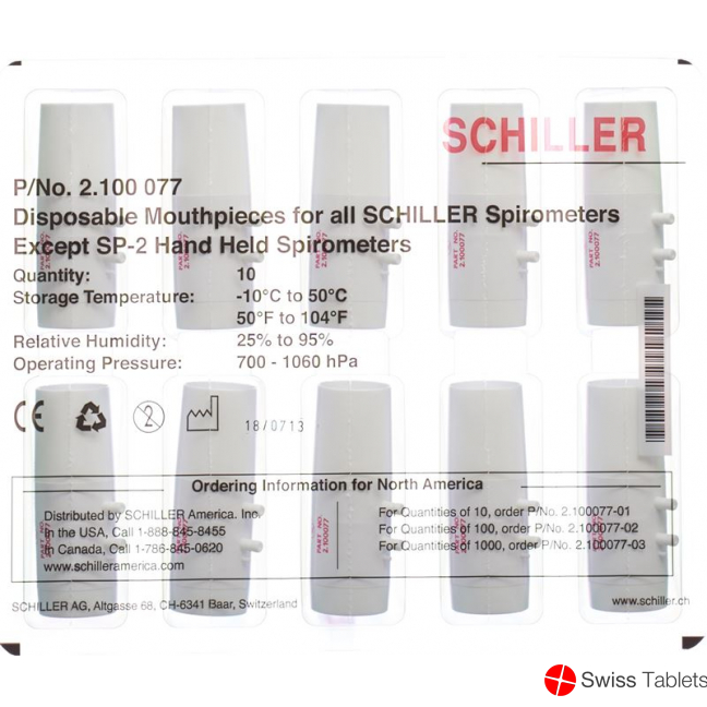 Schiller Flow Sensor Sp250/sp260 10 Stück buy online