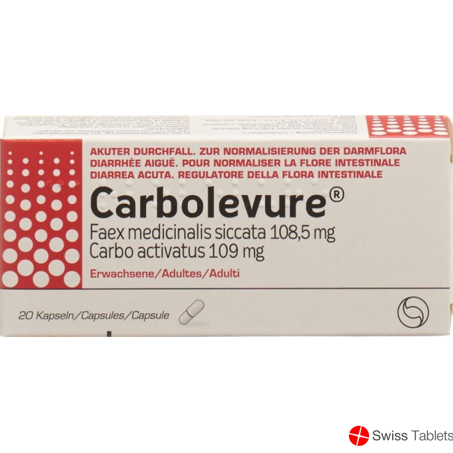 Carbolevure 20 Kapseln buy online