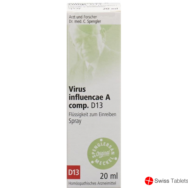 Spenglersan Virus Influenc A Comp D 13 Spray 20ml buy online