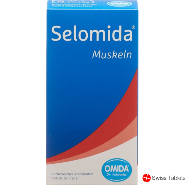 Selomida Muskeln Pulver 12 Beutel 7.5g buy online