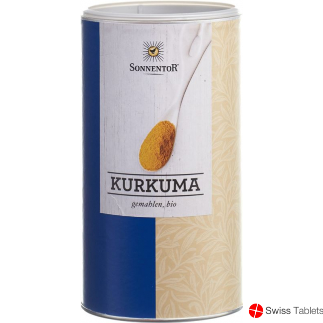 Sonnentor Kurkuma Gemahlen Grosspackung Dose 550g buy online