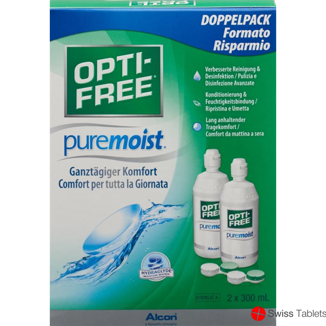 Opti Free Puremoist Lösung Doppelpack 300ml buy online