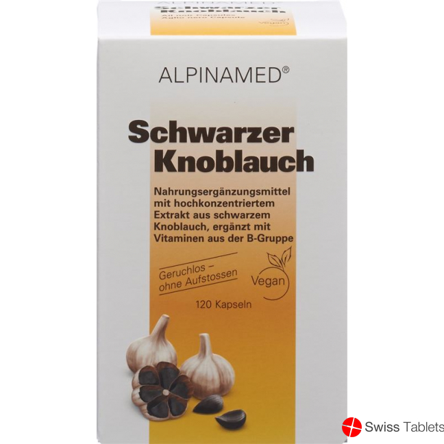 Alpinamed Black Garlic Capsules 120 pieces buy online
