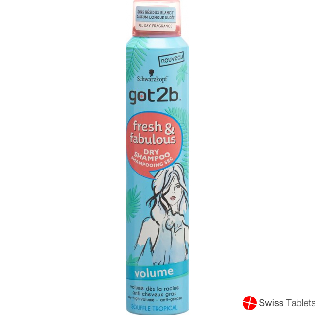 Got2b Fresh&fabulous Dry Shampoo Volume 200ml buy online