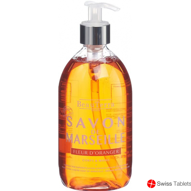 Beauterra Flüssigseife Marseille Orangenbl 500ml buy online