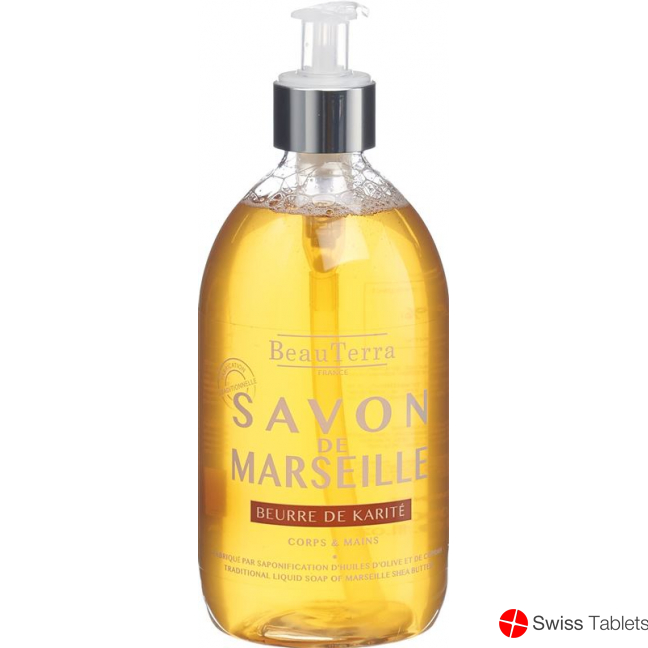 Beauterra Flüssigseife Marseille Karite 500ml buy online