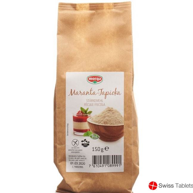 Morga Maranta-Tapioka Stärkemehl Bio Beutel 150g buy online
