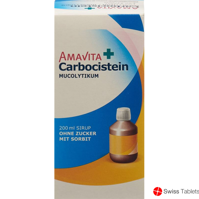 Amavita Carbocistein 750mg/15ml (neu) Flasche 200ml buy online